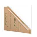 Lesnlok Matte White Acrylic Sheets 1/4 inch Thick 6mm 1 Pieces 24 x 36 Frosting Plexiglass Sheet,Suitable for Painting, Handicrafts, DIY Display Projects (1, Matte White, 24 x 36 x 1/4)