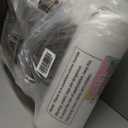 AAAAAcessories D-Shaped Chair Cushions, 2" Thick Dining Chair Pads with Ties and Removable, Machine-Washable Cover, 17" x 16", Set of 6, Taupe