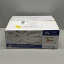 KNUN Nickel 48 Inch Ceiling Fans with Lights and Remote/APP Control, Low Profile Ceiling Fan, 8 BladesLED Dimmable, Reversible DC Motor, Noiseless, Ceiling Fan for Bedroom Indoor/Outdoor Use