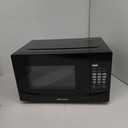 Emerson MW9255B Countertop Microwave Oven, 6 Pre-Programmed Settings, Removable Glass Turntable and Child Safety Lock, 0.9 Cu ft, 900W, Black