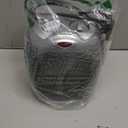 Amazon Basics Ceramic Space Heater, Portable Indoor Heating Solution, With Overheat and Tip-Over Protection, Thermostat, Non-Oscillating, 1500W, Fast Heating, 7.52"D x 6.34"W x 9.45"H, Silver