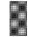 4 ft. x 8 ft. Black Privacy Diamond Vinyl Lattice