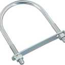 National Hardware N347-831 2190BC U Bolt in Zinc plated, 1/ 2" x 4-1/ 2" x 7"