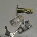 TEEHO TE002 Fingerprint Door Lock - Keyless Entry Electronic Keypad Deadbolt with 2 Backup Keys - Auto Lock - Easy Installation - Smart Locks for Front Door - Satin Nickel