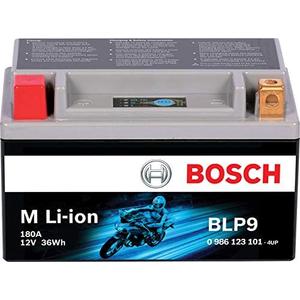 BOSCH BLP9, Group 9, Lithium Power Sport Battery, 180CA 12V for Motorcycle, ATV/UTV, 4-Wheeler, Snowmobile, Personal Watercraft, Scooter, and Jet Skis