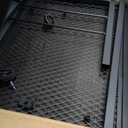 Furologee TV Stand for TVs up to 55 Inch, Entertainment Center with Open Storage Shelves, Media Console Table with Soundbar Shelf for Living Room, Bedroom, Black Oak