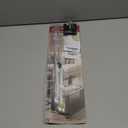 Hicarer High Torque Long Shaft Clock Movement Mechanism Clock Replacement Motor with 12 Inch Long Spade Hands (Silver)