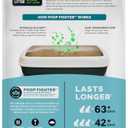 WORLD'S BEST CAT LITTER Poop Fighter Maximum Odor Defense, 32-Pounds - Natural Ingredients, Quick Clumping, Flushable, 99% Dust Free & Made in USA - Long-Lasting Odor Control & Easy Scooping