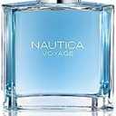 Nautica Voyage Eau de Toilette 3.3 fl oz (Pack of 1), Notes of Apple, Cedarwood, Mimosa, Men's Fragrance, Long Lasting, Everyday Fragrance, Travel Size