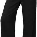 Jianzhixiao Women's Lounge Pants High Waisted Wide Leg Elastic Drawstring Sweatpants Palazzo Pajama Trousers Large