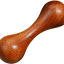 Wooden Knucklebone Fidget Toy, Desktop Stress Relief, Finger Skill Training Toy, Palm Size(Red Sandalwood)