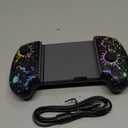 NinjaPlusOX Mobile Gaming Controller for iPhone/ Android with Hall Joystick and LED, Wireless Phone Controller with Phone Case Support, Compatible with Xbox Game Pass, Steam Link, Call of Duty, Roblox