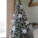 SIMISI RIBBON 24 Pcs Camel Velvet Christmas Tree Bows Door Garland Decor Vintage Wreath Bow (3/8'' Wide, 5 * 7 inch)