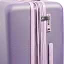 Vera Bradley Women's Hardside Rolling Suitcase Luggage, Purple Shimmer, 22" Carry On, 26" Check In, & 29" Check In