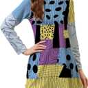 Long Sleeve Halloween Dress for Women Pring Swing Funny Cute Costume (S)