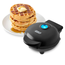 Mini Waffle Maker- Compact Electric Iron for Creative Homemade Treats - PTFE nonstick surface - Easy-to-Clean - Perfect for Kids & Families