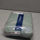 Bedsure Sage Green Oversized Queen Duvet Cover - 3 Pieces Prewashed Cotton-Like Polyester Extra Soft Bedding Set, Includes 1 Duvet Cover 98x98 Inches with Zipper Closure & 2 Pillow Shams, No Comforter