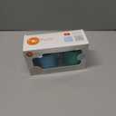 PopYum Silicone Training Cup 2-Pack for Baby and Toddler, handles, BPA Free, self feeding training, tumbler (sky blue and mint green)