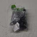 Motherhood Maternity Womens Soft Cotton Spandex Wrap Front Maternity & Nursing Sleep Bralette Bra S-3x (Black 1 Pack, Small)