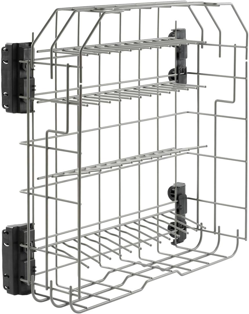 Atgestore WD28X34744 WD28X26099 Dishwasher Lower Rack Replacement for GE Dishwasher Lower Rack Parts GDF510PSD1SS GDT645SSN2SS General Electric Dishwasher Assembly Bottom Dishrack Roller