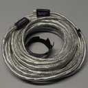 RUIPRO Crystal 8K HDMI Ultra High Speed Latest 2.1b Certified Fiber Optic Cable 50 Feet 8K60Hz 4K120Hz 48Gbps eARC HDR HDCP2.3 for RTX4080/4090/3080/3090 Xbox PS5 AVR Projector LG/Samsung/Sony