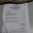 5-Tier Heavy Duty Corner Plant Rack Iron Plant Stand with Space-Saving Plant Shelf (38 in. H), White