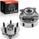 A-Premium 2 x Front Wheel Bearing and Hub Assembly with 5-Lug