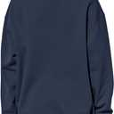Langwyqu Women's Oversized Sweatshirt Los Angeles California Crewneck Long Sleeve Casual Loose Pullover Tops (Navy, XL)