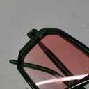 FEISEDY Vintage Square 70s Flat Aviator Sunglasses Women Men Classic Retro Stylish Frame UV400 Sunglasses B2622