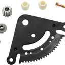 HQPASFY Steering Sector Pinion Gear Rebuild Kit Compatible with John Deere D Series Lawn Tractors Replaces# GX21924BLE, GX20053, GX20054, GX21994