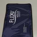 FlexiKold Gel Soft Flexible Ice Packs for Injuries - Reusable Freezer Cold Pack, Cold Compress & Cooling Gel Pad for Face, Shoulder, Hip, Leg, Arm, Ankle & Foot Injury - Medium - 7.5 x 11.5