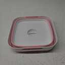 Wash Basin for Baby Bottles, Foldable, Versatile Wash Tub for Kitchen, RV, Outdoor Camping Sink, Sturdy & Easy to Clean, Space Saving Plastic Dish tub (Pink)