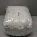 WONGS BEDDING Queen Comforter Set,White Cute Ruffle Comforter for Queen Bed, 7 Pieces Bed in a Bag Seersucker Shabby Chic Bedding Set 90"90"