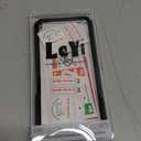 LeYi Compatible for Samsung Galaxy A15-5G Phone Case: Galaxy A15 5G Screen Protector Scratch Resistant [2 Packs] with A15 Case, Heavy Duty Shockproof para Basic Android Galaxy Phone Case A 15, Black