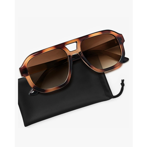 livho Trendy Polarized Square Aviator Sunglasses Women Men Square Eyewear Frame, Retro Sun Glasses for Women Men 2025 Shades
