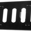 Vent Systems 8" x 4" Inch (Outer Dimensions) Metal Air Vent Grille - Black Adjustable Register Vent Cover - Open/Close Air Supply Intake Wall Vent - Heating/Cooling Ceiling Grille for House, Garage