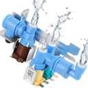 Upgraded 242252702 Water Inlet Valve Fit for Frigidaire Electrolux Kenmore Refrigerator, Replace 240531101, K-76150, 241734301, WV2702, 240321801, AP5671757, 241636701