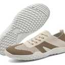 GDEBYZ Barefoot Shoes Women Non-Slip Sole Minimalist House Sneakers Zero Drop Walking Tennis Lightweight Breathable Daily Wear Arch Support Shoes7.5