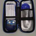 YOUSHARES Insulin Cooler Travel Case with Temperature Display - Refrigerated Medicine Travel Case with 2 TSA Approved Ice Pack, Insulin Travel Case Medication Cooler for Travel and Daily
