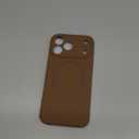 Miracase Magnetic for iPhone 17 Pro Max Case, Compatible with MagSafe, Integrated Silicone Camera Control Cover, 3.0mm Thicken Shockproof Drop Protection Phone Case for 17 ProMax, Chocolate