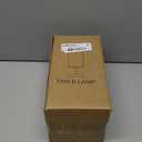 Small Industrial Table Lamps Dimmable, Bedside Lamps for Nightstand, End Table Side Desk lamp with Rustic Black Metal Cage Lampshade for Bedroom, Kids Room Living Room 2700K LED Bulb Included (TREE)