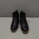 Jeossy Women's 905 Ankle Boots, Classic Low Heeled Short Booties, Casual Comfortable Boots with Wide Widths- 7 Wide