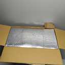 2 Car Garage Door Insulation Kit, 16 Pcs Double Bubble Panels Reflective Insulating Aluminum Radiant Barrier Thermal with Self Adhesive Dots Set for Garage Greenhouse Attics Walls (23.6 x 47.2 Inch)