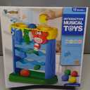 V-Opitos Musical Toys for 1, 2 Years Old Boys & Girls, Feeding Interactive Toddler Toys for Baby 12-18 Months, Montessori Education Toys, Perfect Christmas Birthday Gifts