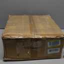 6x6 Inches Wood Posts Base Cover, Inner Size 5.5"x5.5", 4 Pack Fence Post Support Square Black Metal Brackets, Bolt Down Post Base Bracket for Anchor Fences, Carport, Pergola