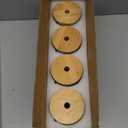 DWTS DANWEITESI Glass Cups with Lids and Straws,24 oz Smoothie Cup with Lid and Straw-Boba Mason Jar,Matcha Cup Wide Mouth Reusable Drinking Glasses,Iced Coffee Cups Glass,Vasos De Vidrio4 Pack