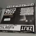 40-Pack Peel and Stick Floor Tiles Vinyl Floor 12 x 12 inch Self Adhesive Waterproof Flooring Planks DIY for Bathroom, Kitchen, Living Room, RV, Cover 40 Sq. Ft, Black