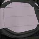 Coverado Seat Covers, Car Seat Covers Front Seats, Car Seat Cover, Car Seat Protector Waterproof, Car Seat Cushion Nappa Leather, Seat Covers Carseat Cover Universal Fit for Most Cars Black Purple Front