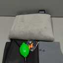 Toddler Travel Airplane Bed Kids Airplane Extender Sea, Travel Inflatable Foot Rest Portable Travel Bed Grey