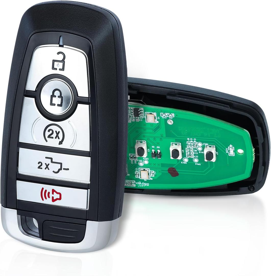 Smart Remote Key Fob Replacement for Ford F-150 Raptor F-250 F-350 F-450 F-550 2017 2018 2019 2020 2021 2022 F-650 F-750 2023, FCC ID: M3N-A2C93142600, P/N: 164-R8166